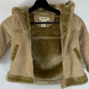 Toddler Beige Fully Lined Winter Cherokee Jacket